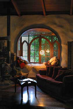 The Great Room's cosy window seat 